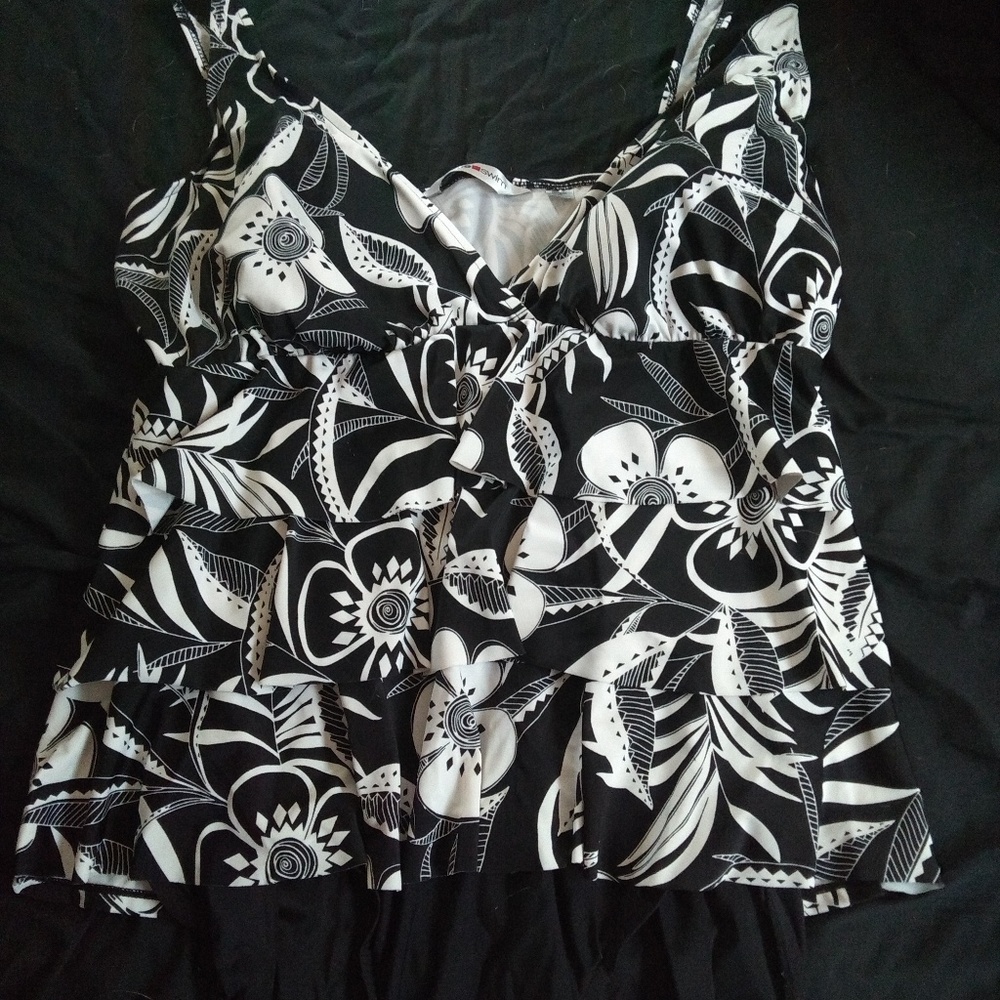 One piece bathing suit